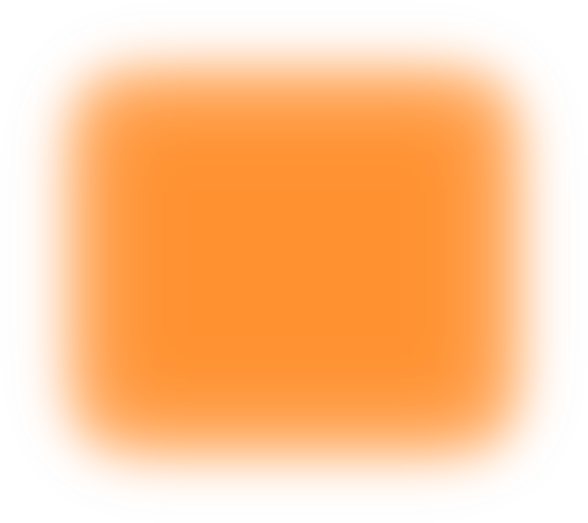 Orange Square Transparent Gradient